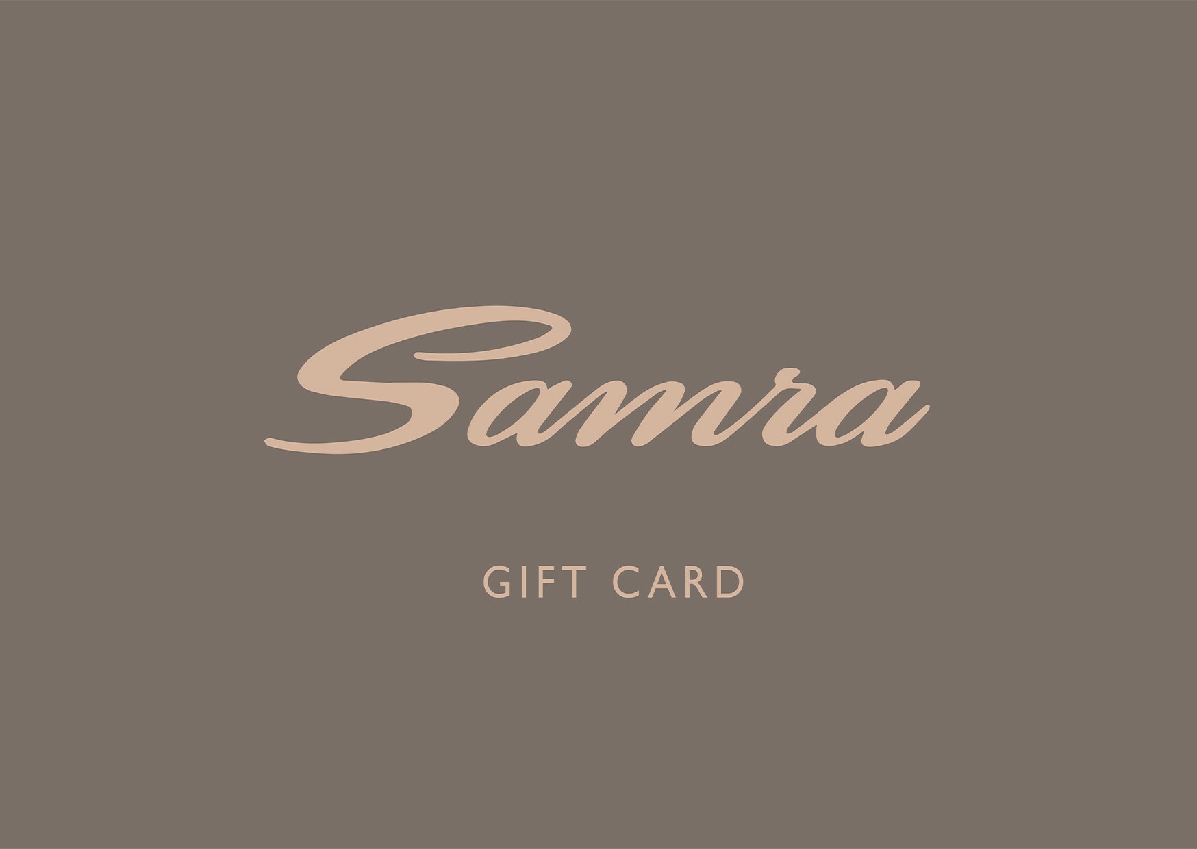 Samra Gift Card