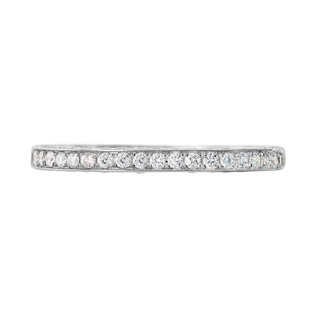 Wid White Gold Diamond Band - Samra Jewellery - Diamond Jewellery - WID