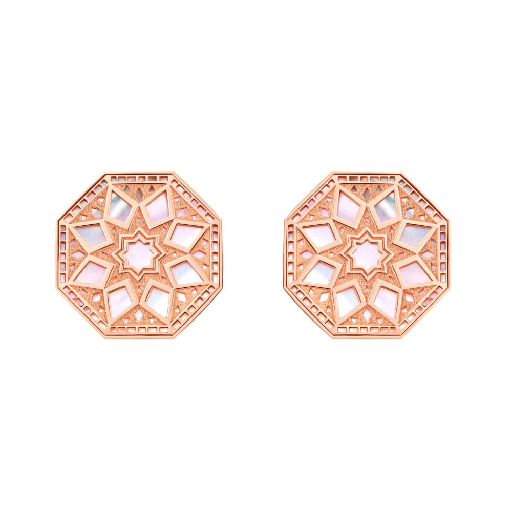 Classic Turath Large Earrings - Samra Jewellery - Diamond Jewellery - TURATH