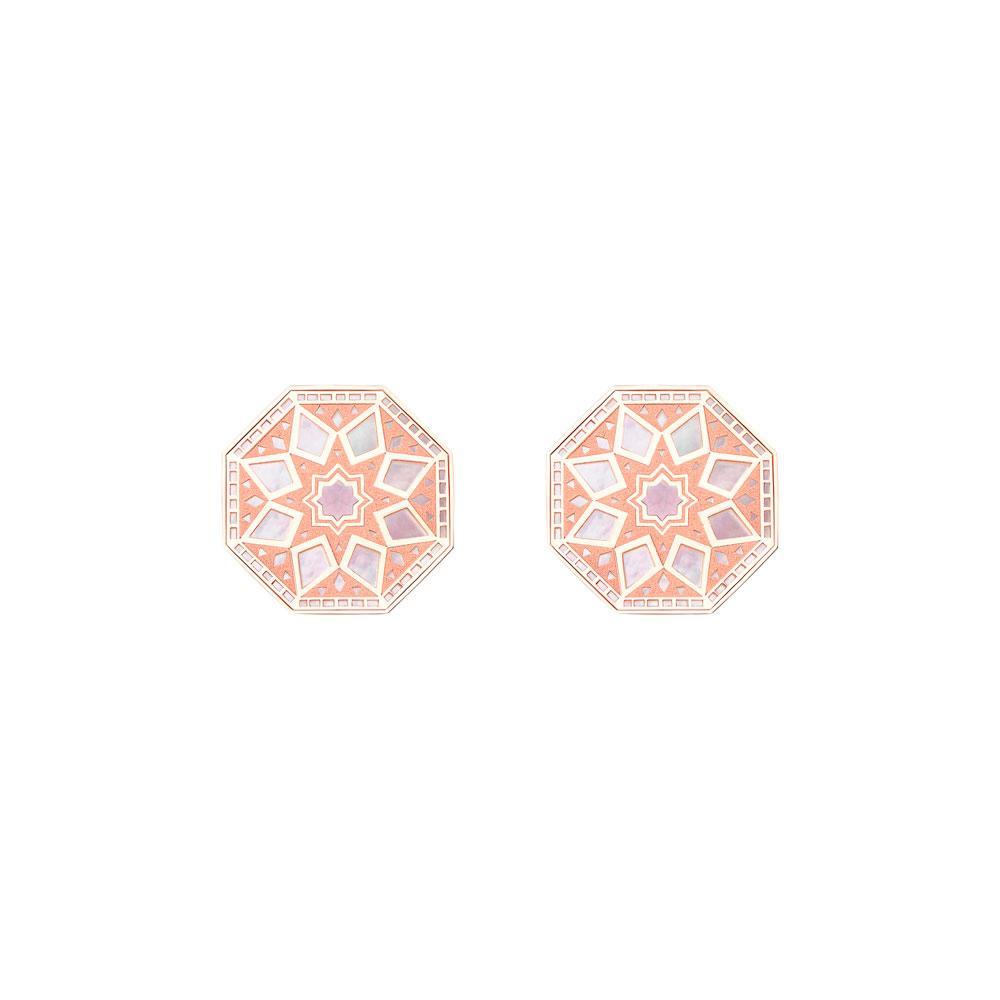 Classic Turath Small Earrings - Samra Jewellery - Diamond Jewellery - TURATH