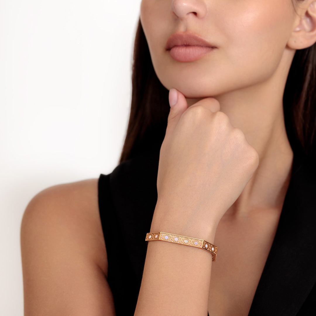 Oud Turath Bangle - Samra Jewellery - Diamond Jewellery - TURATH