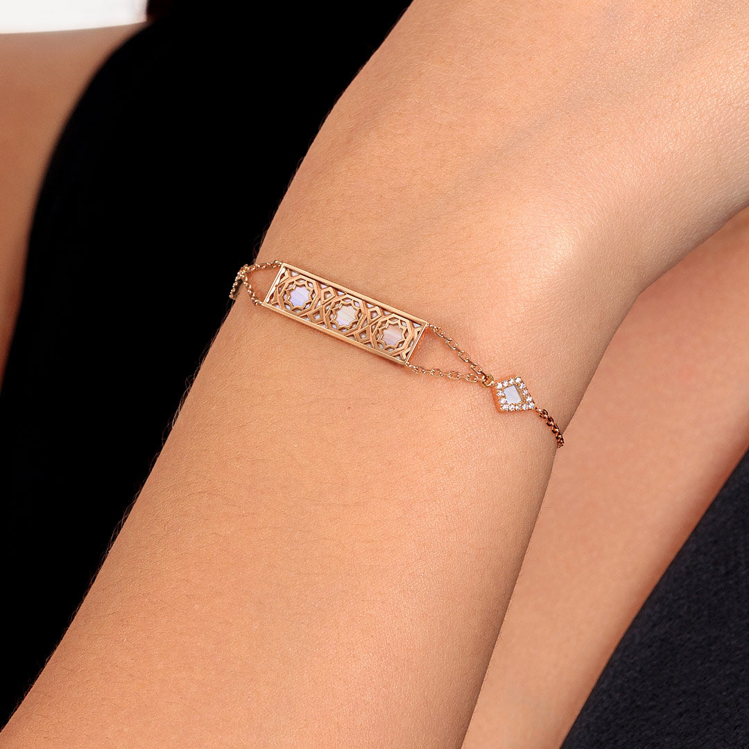 Oud Turath Bracelet - Samra Jewellery - Diamond Jewellery - TURATH