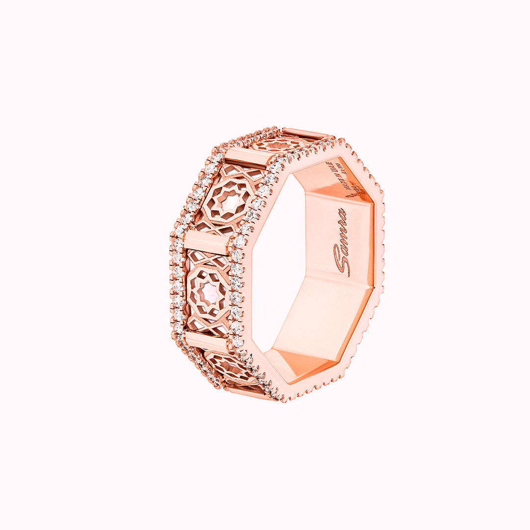 Oud Turath Diamond Band - Samra Jewellery - Diamond Jewellery - TURATH