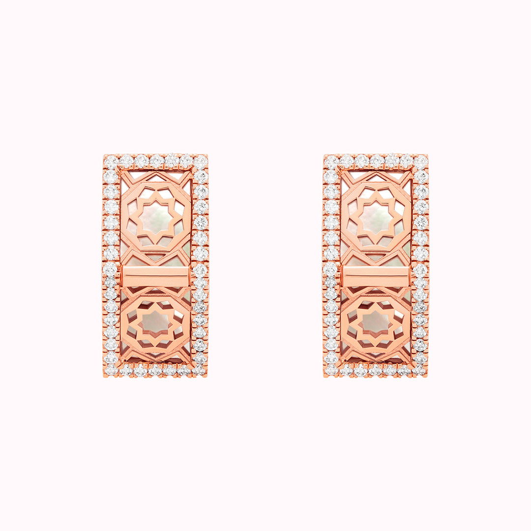 Oud Turath Diamond Earrings